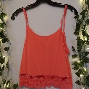 Bright Pink Strap Top